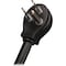 Tripp Lite Outlet Tap, Surge, Tel/Modem/Coaxial/Ethernet Protection, 5-15R, 5-15P, 8 ft., Black TRPTLP1208SAT - alternate 5